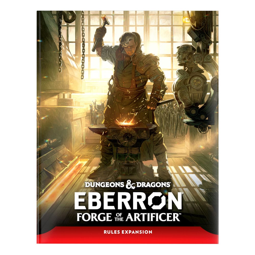Dungeons & Dragons RPG Rules Expansion Könyv Eberron: Forge of the Artificer Angol Nyelvű
