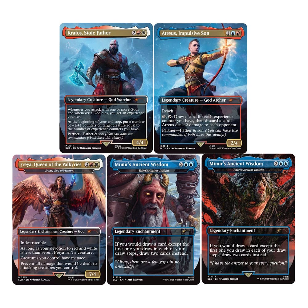 Magic the Gathering Secret Búvóhely x PlayStation: God of War: Norse Angol Nyelvű