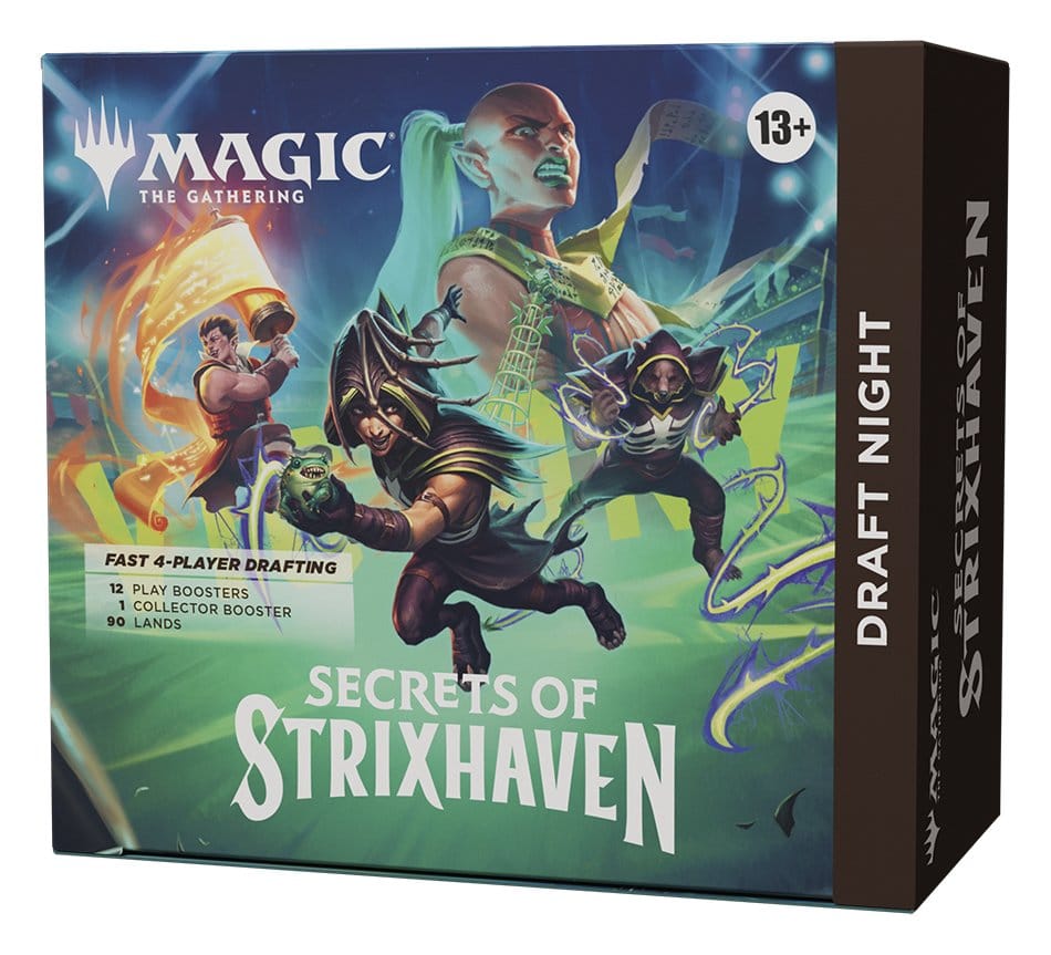Magic the Gathering Secrets of Strixhaven Draft Night Angol Nyelvű