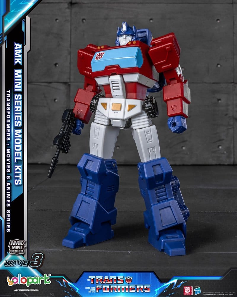 Transformers Generation One AMK Mini Series Plastic Modellkészlet Wave 3 Orion Pax IDW 11 cm