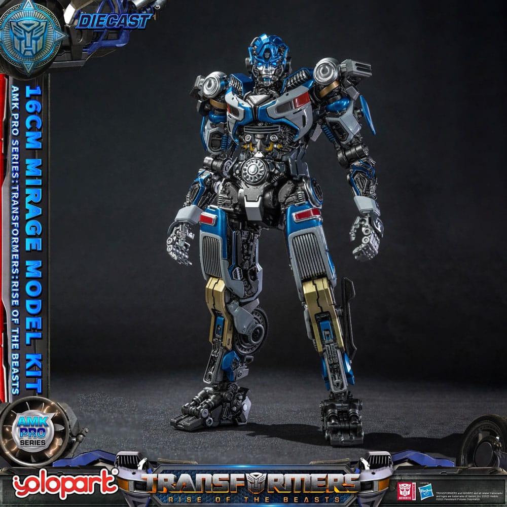 Transformers: Rise of the Beasts AMK Pro Series Plastic Modellkészlet Mirage (Oversea Verzió) 16 cm