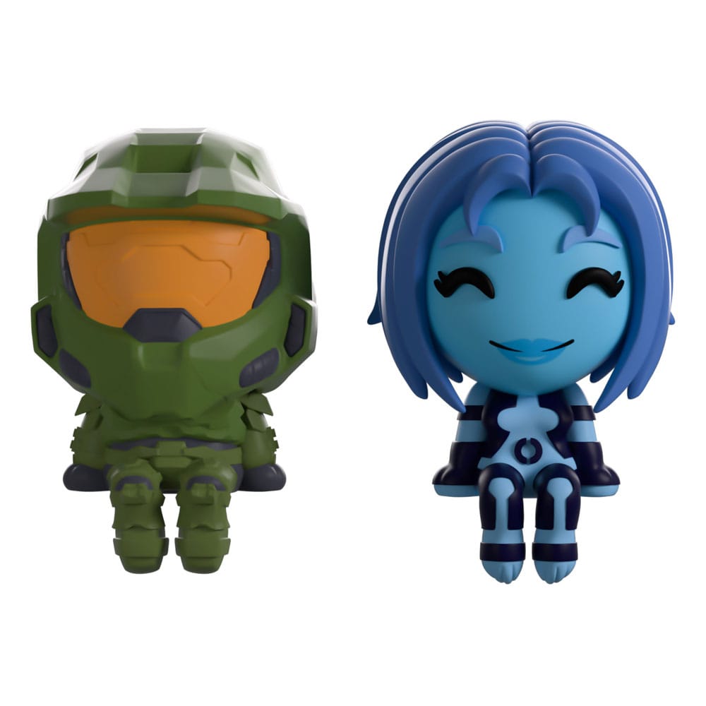 Halo Vinyl Figurák The Master Chief & Cortana Monitor Buddiez