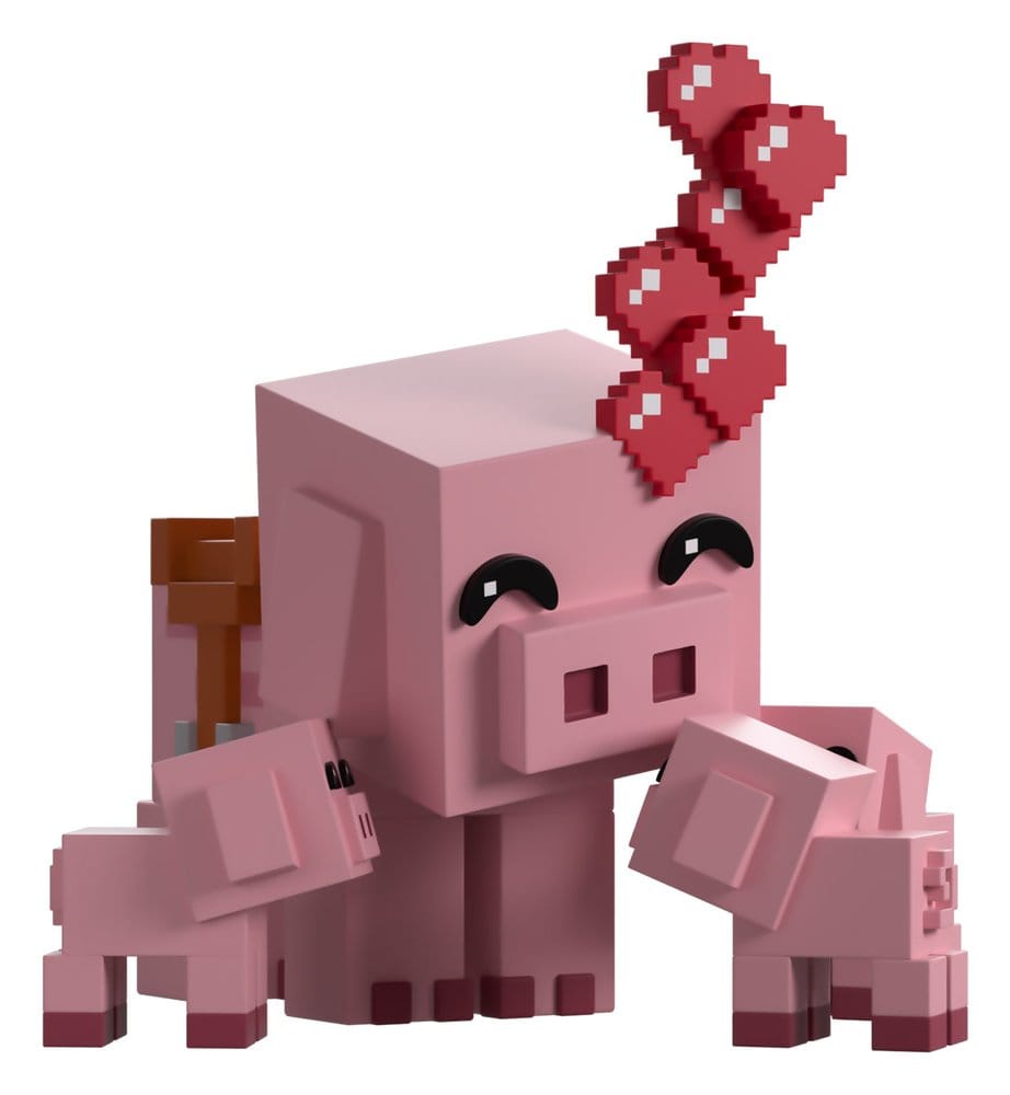 Minecraft Vinyl Figura Pig Family 8 cm