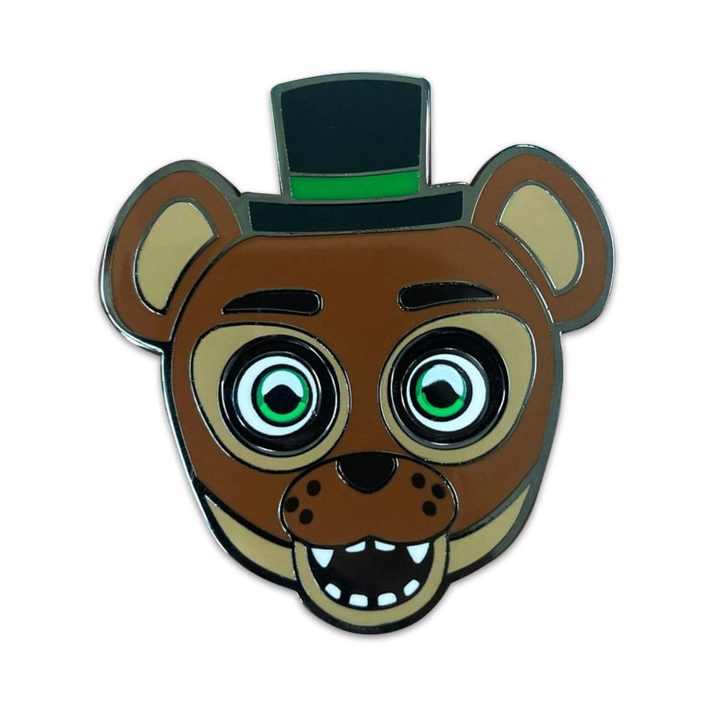 Five Nights at Freddy´s Kitűző Popgoes The Weasel Glow in the Drak Spinning 5 cm
