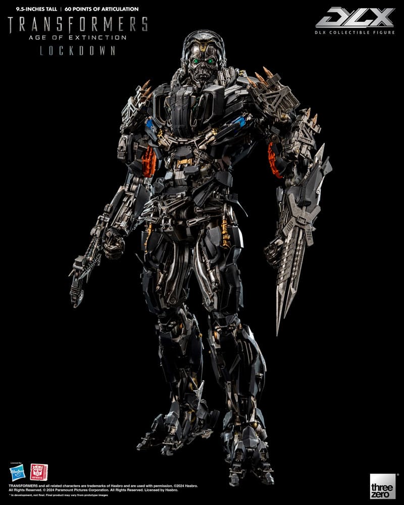 Transformers: Age of Extinction DLX Akciófigura 1/6 Lockdown 24 cm
