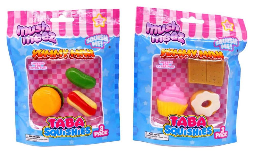 Mushmeez Squeeze Figurák Minis 18 cm Készlet (24)