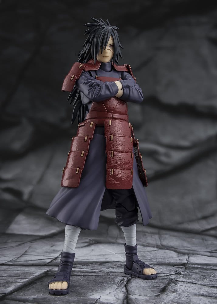 Naruto Shippuden S.H.Figuarts Akciófigura Madara Uchiha Legend of Darkness 17 cm