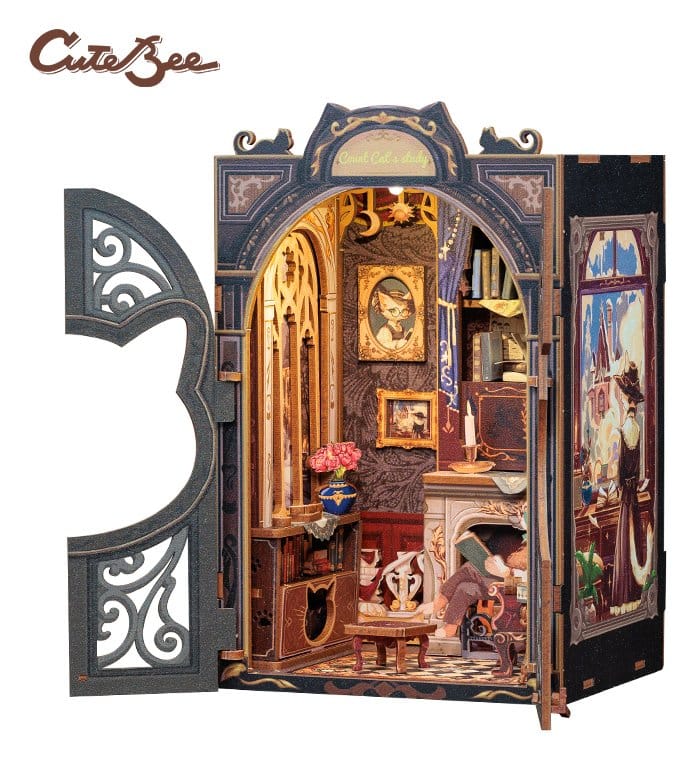 Könyv Nook Count Cat´s Study 17 x 12 cm