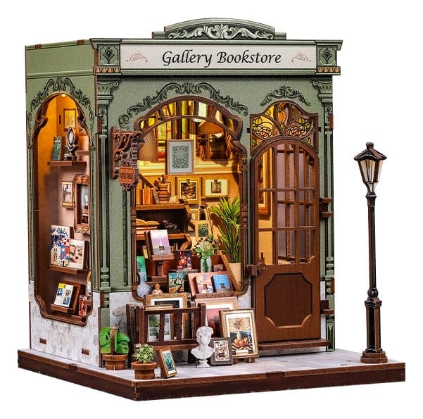 Miniatűr House Modellkészlet Gallery Bookstore 20 x 16 cm