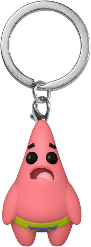 Spongyabob Kockanadrág POP! Vinyl Kulcstartók 4 cm Patrick w/Wedgie Válogatás (12)