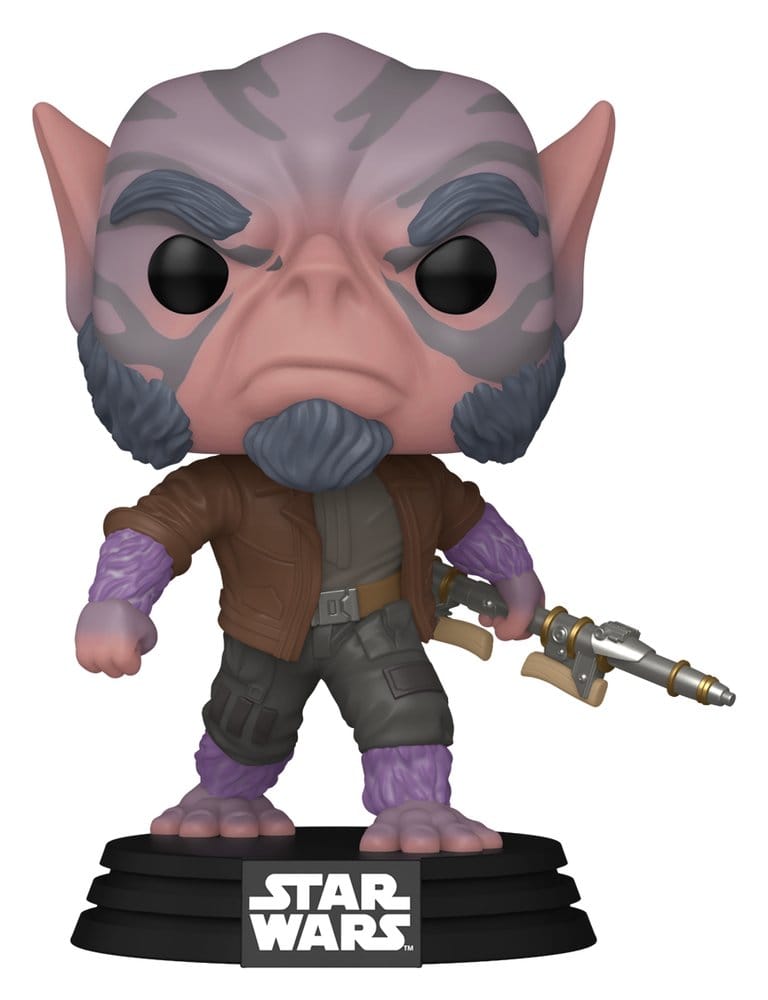 Star Wars: The Mandalorian and Grogu POP! Vinyl Bobblehead Figura Zeb Orrelios  9 cm