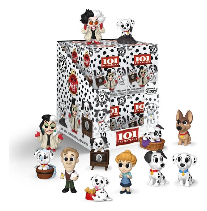 One Hundred and One Dalmatians Mini Figurák PDQ 5 cm Készlet (12)