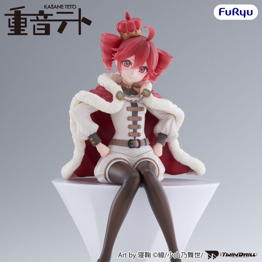 Vocaloid Noodle Stopper PVC Szobor Kasane Teto King Ver. 15 cm