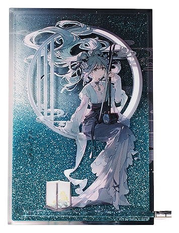Character Vocal Series 01: Hatsune Miku Glitter Akril Block Hatsune Miku Han Gong Qiu Yue Ver. 15 cm