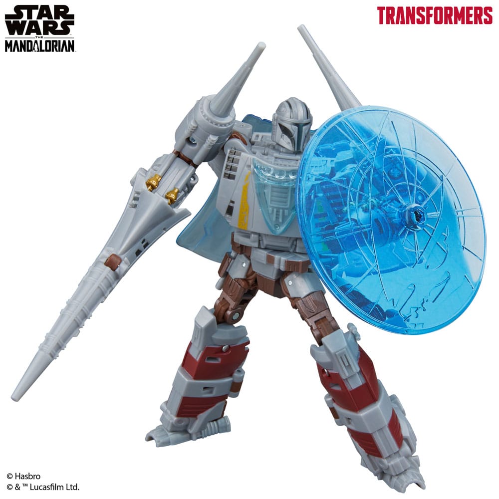 Star Wars x Transformers Akciófigura The Mandalorian / N-1 Starfighter 19 cm