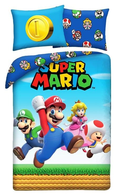 Super Mario Paplan Csomag Ver. 5 140 x 200 cm / 70 x 90 cm