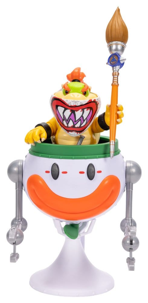 The Super Mario Galaxy Movie Akciófigura Bowser Jr.  Clown Car 13 cm