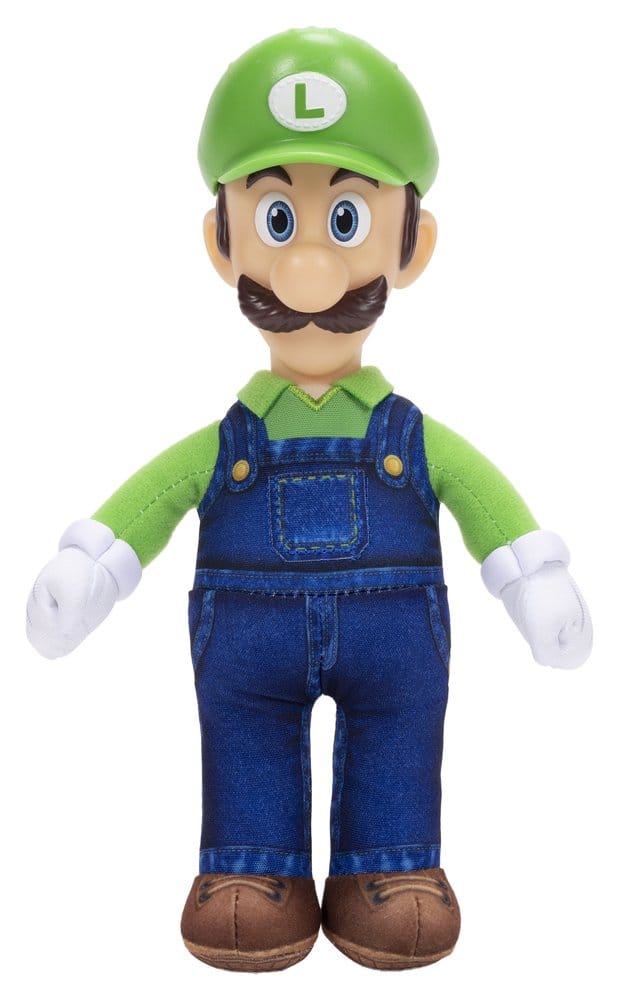 The Super Mario Galaxy Movie Plüss Figura Luigi 23 cm