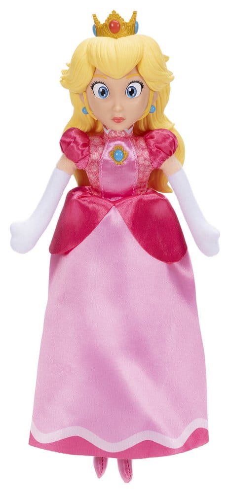The Super Mario Galaxy Movie Plüss Figura Princess Peach 23 cm
