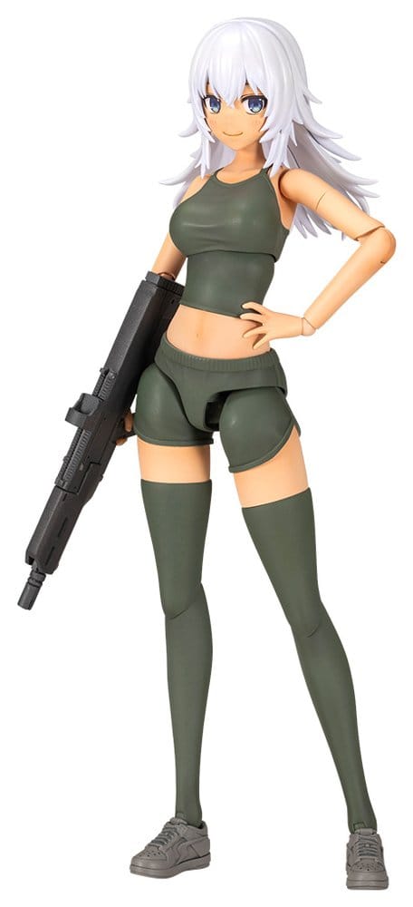 Sousai Shojo Teien Plastic Modellkészlet 1/10 Training Wolf 16 cm