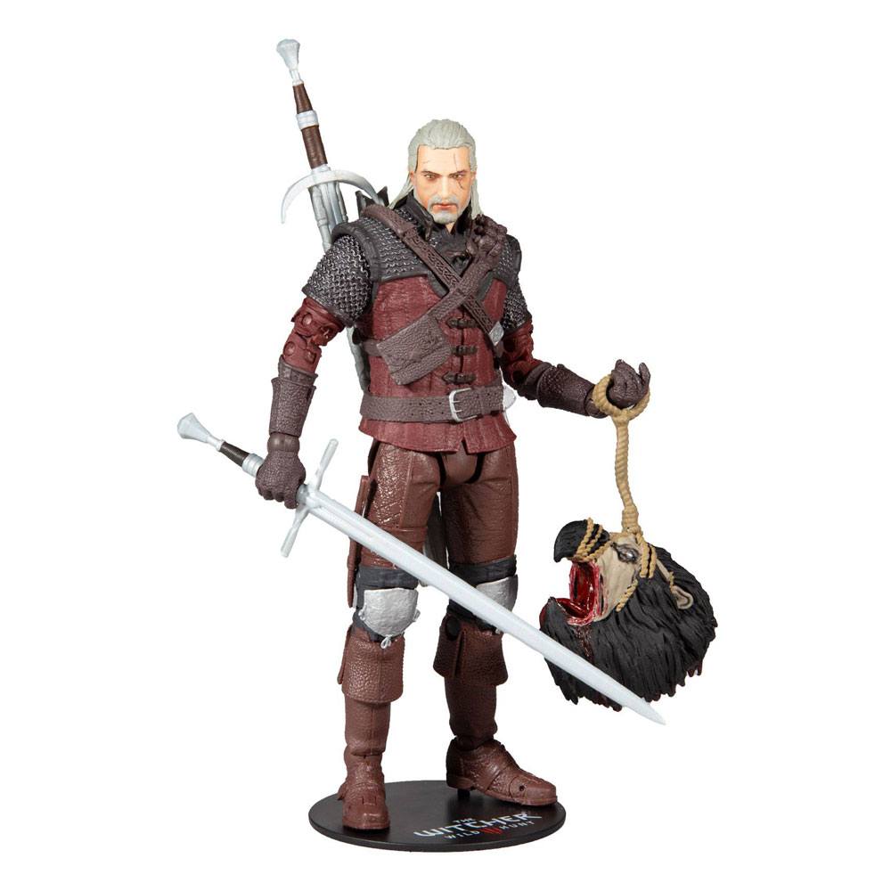 The Witcher 3: Wild Hunt Akciófigura Geralt of Rivia (Wolf Armor) 18 cm