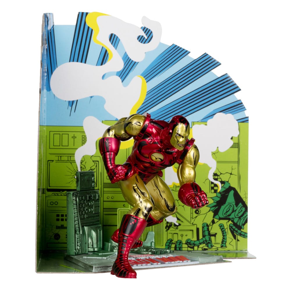 Marvel PVC Szobor 1/10 Iron Man (The Invincible Iron Man #126) 11 cm
