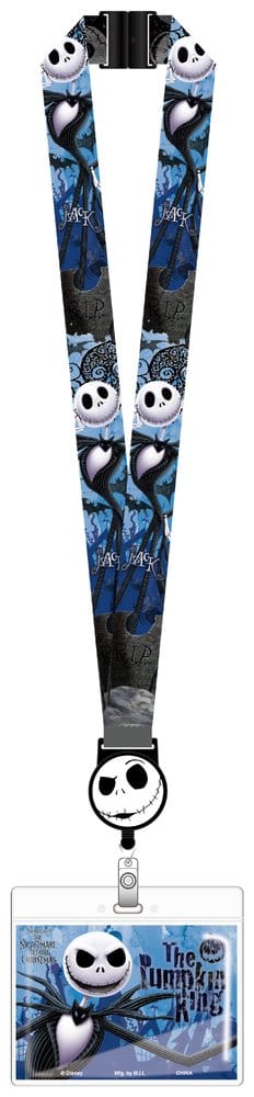 The Nightmare Before Christmas Deluxe Lanyard  Kártyatartó The Pumpkin King