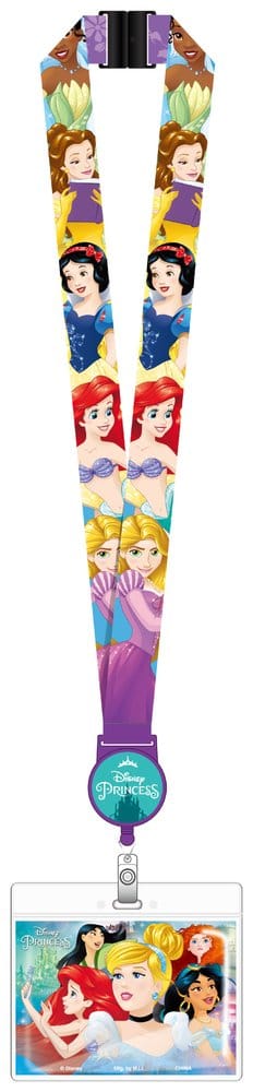Disney Princess Deluxe Lanyard  Kártyatartó Retractable