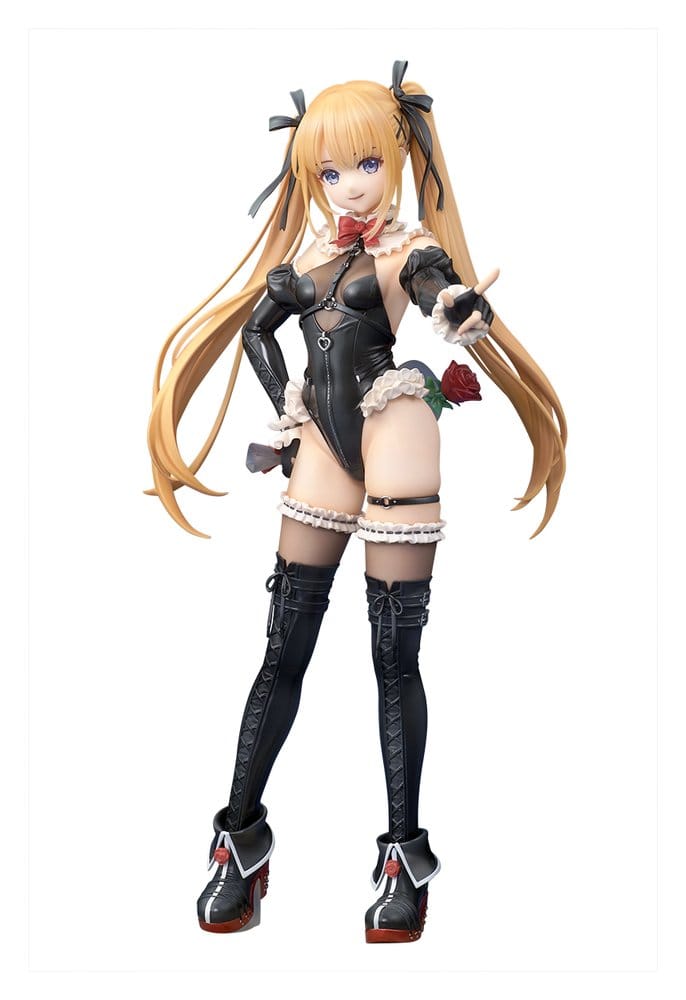 Dead of Alive Xtreme Venus Vacation PVC Szobor 1/7 Marie Rose Twinkle Rose Ver. 25 cm