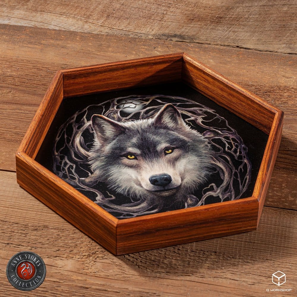 Anne Stokes Dobókocka Tray Night Forest 20 cm