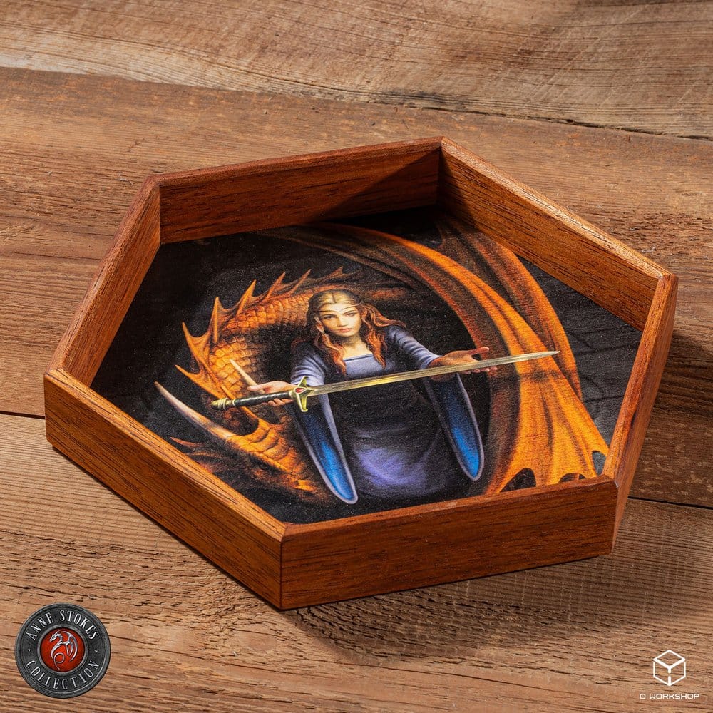 Anne Stokes Dobókocka Tray Night Forest 20 cm
