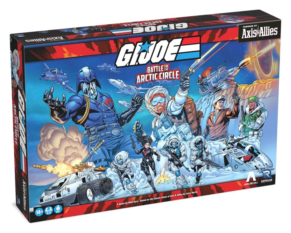 G.I. Joe Társasjáték Battle for the Arctic Circle powered by Axis & Allies *Angol Nyelvű Verzió*