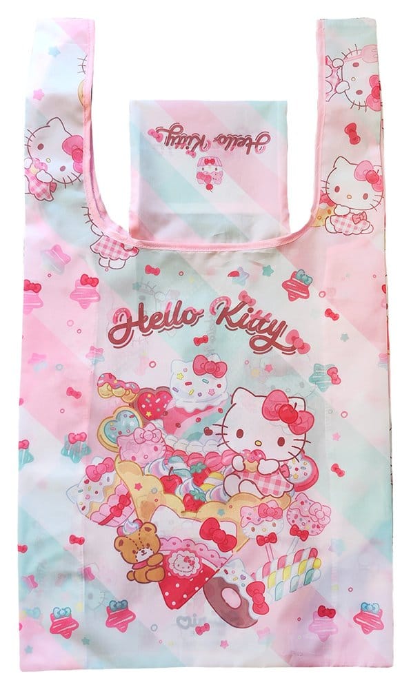 Sanrio Bevásárlótáska Hello Kitty Snack And Sweet Foldable