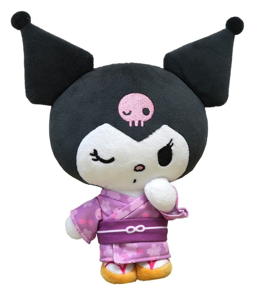 Sanrio  Plüss Figura Kuromi Kimono Verzió 22 cm