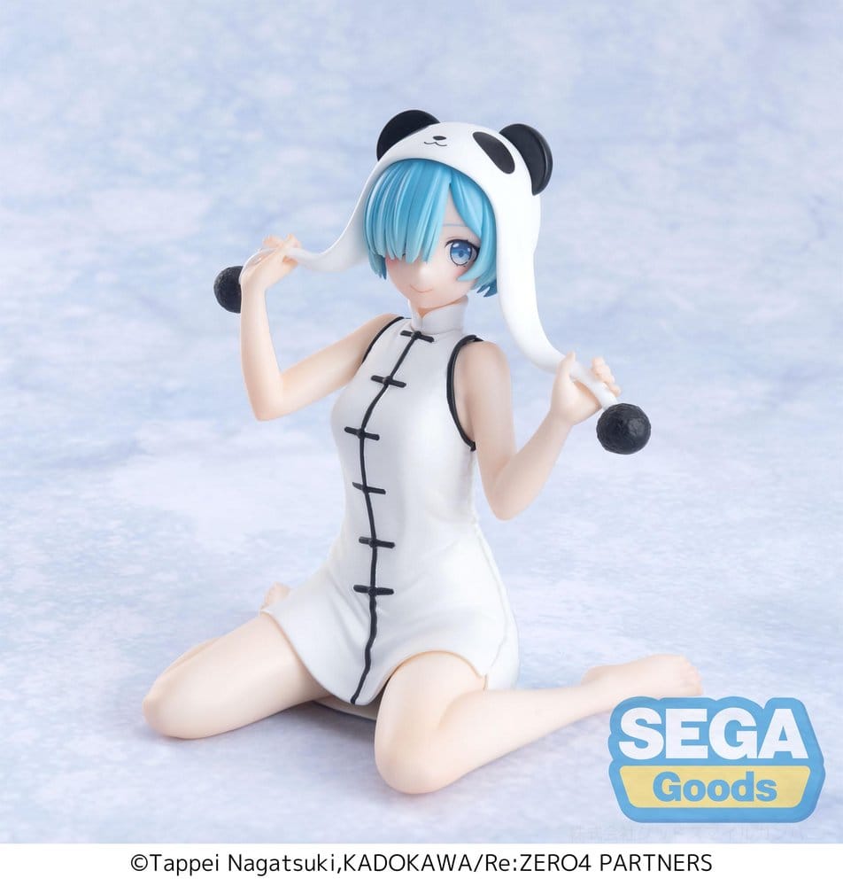 Re:Zero Starting Life in Another World Yumemirize PVC Szobor Rem Panda 11 cm