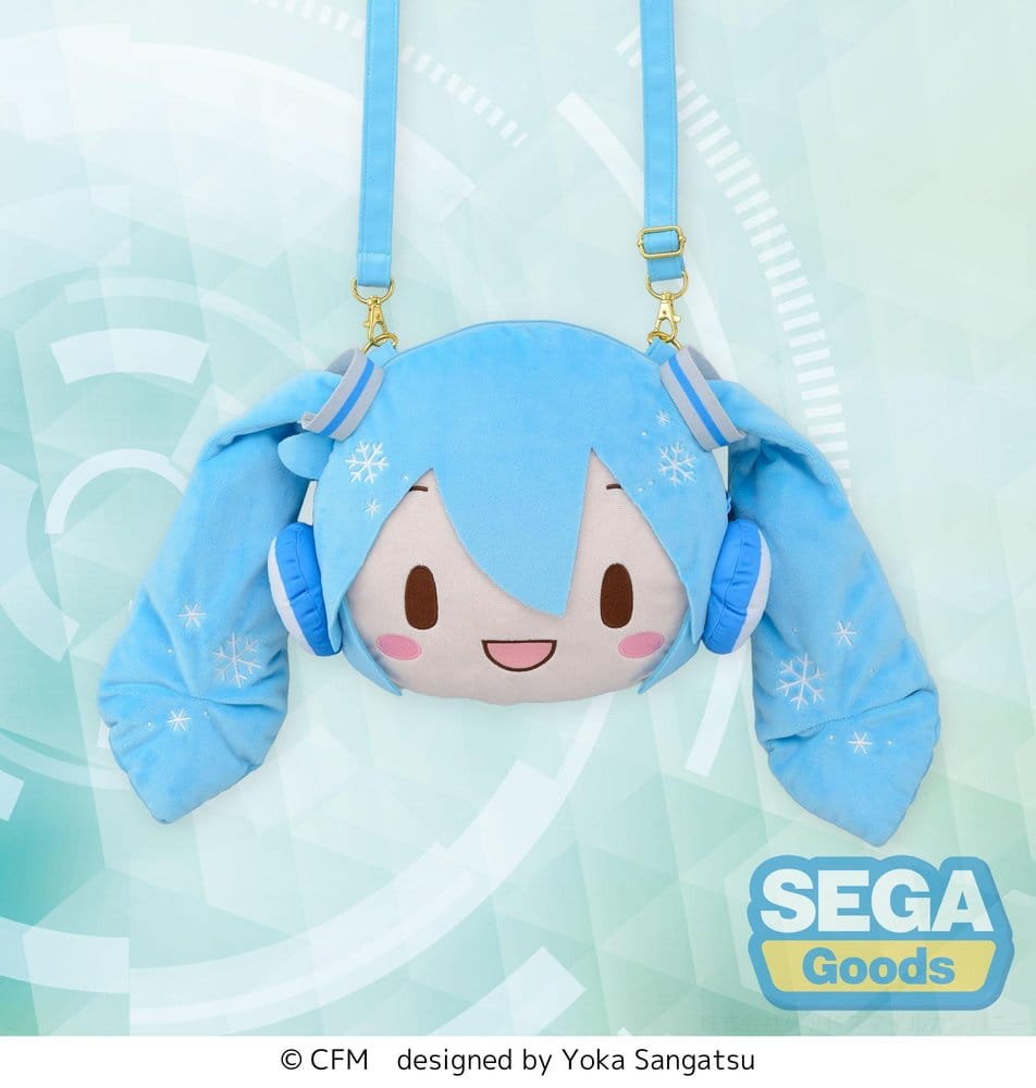 Character Vocal Series 01: Hatsune Miku Fuwa Petit Shoulder Táska Snow Miku