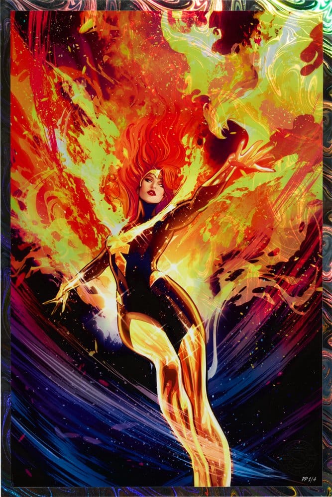 Marvel X-Men Art Print Phoenix 61 x 41 cm – Keret Nélkül