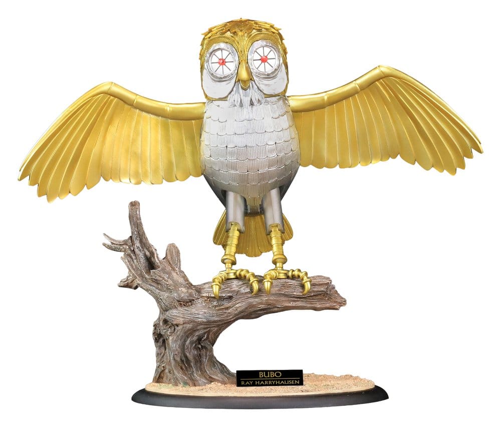 Ray Harryhausens Dioráma Resin Szobor Bubo Deluxe Ver. 28 cm