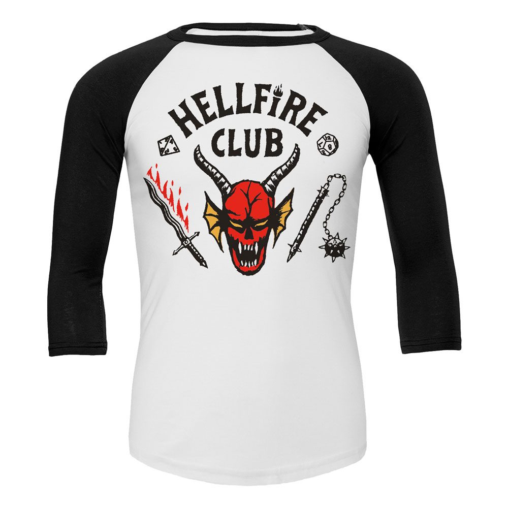 Stranger Things Pulóver Hellfire Club Címer Size L