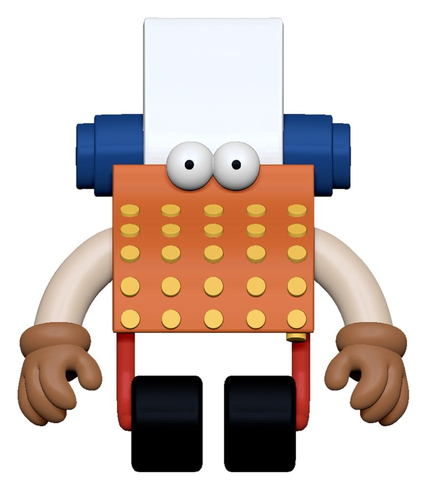 Sesame Street ReAction Akciófigura Wave 06 Typewriter Guy 10 cm