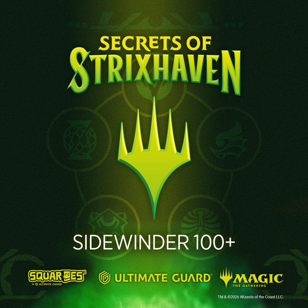 Ultimate Guard Sidewinder 100+ Xenoskin Magic: The Gathering “Secrets of Strixhaven” – White Rare (Alternate Art)