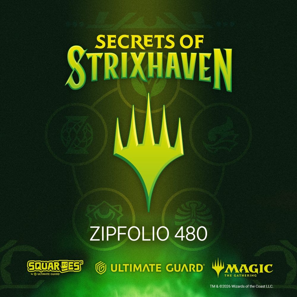 Ultimate Guard Zipfolio 480 Xenoskin Magic: The Gathering “Secrets of Strixhaven” – Silverquill