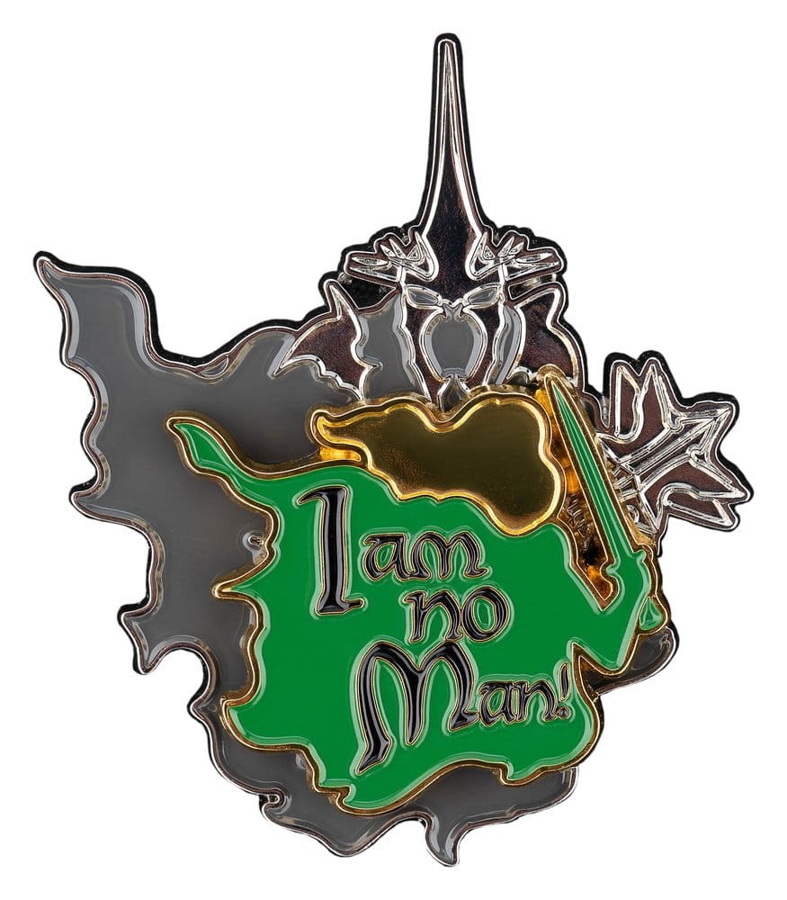 Lord of the Rings Collectors Pins 2-Csomag No Man can Kill Me & I Am No Man! 7 cm