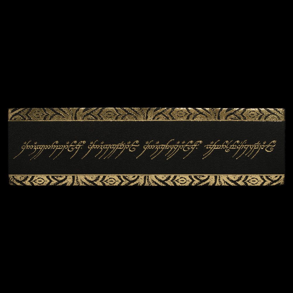 Lord of the Rings Leather Könyvjelző The One Gyűrű Felirat