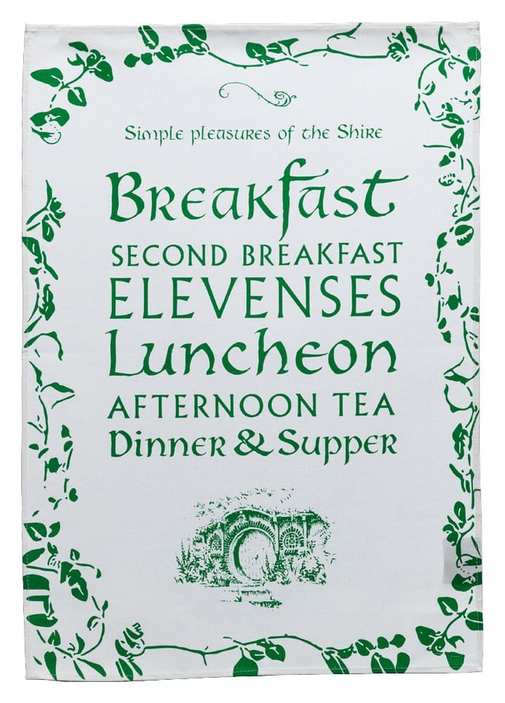 Lord of the Rings Tea Törölköző Simple Pleasures of the Shire 72 cm