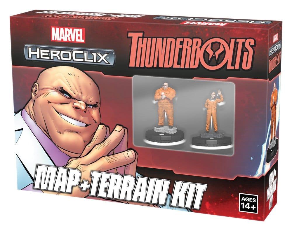 Marvel HeroClix: Thunderbolts Map and Terrain Készlet