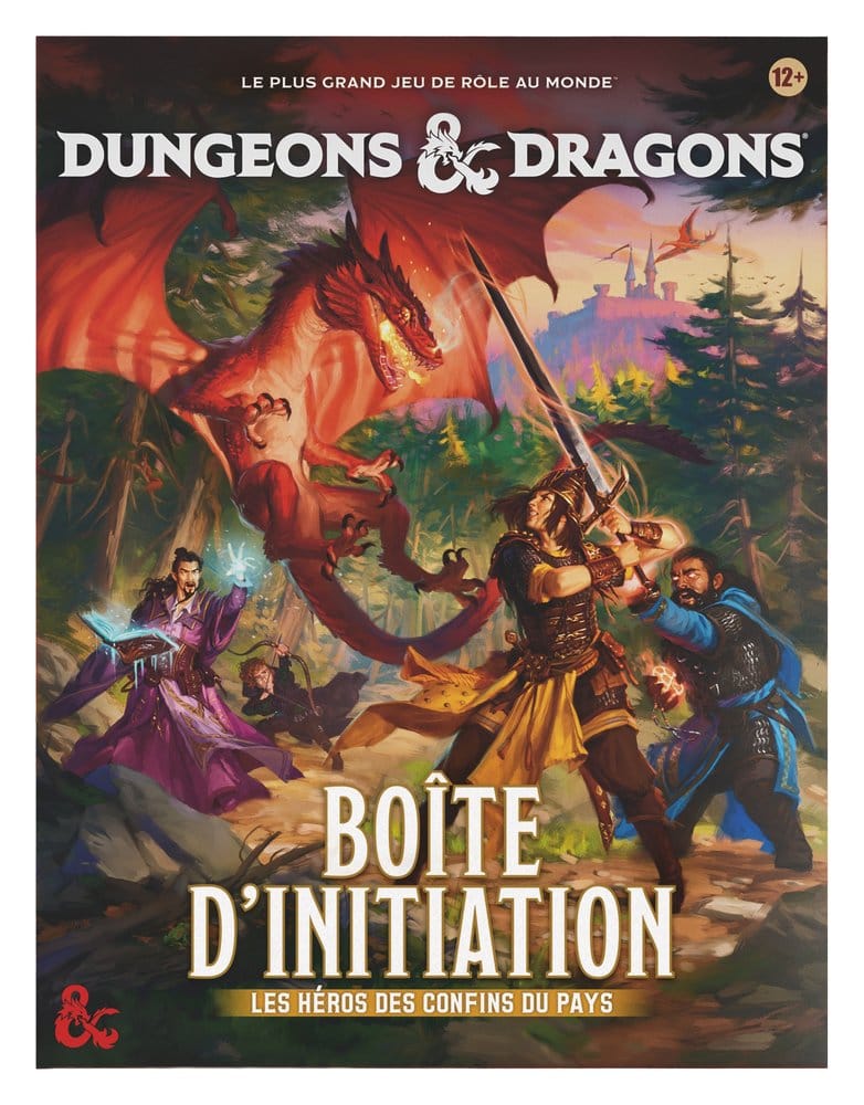 Dungeons & Dragons RPG Starter Csomag: Les Héros des Confins du pays Francia Nyelvű