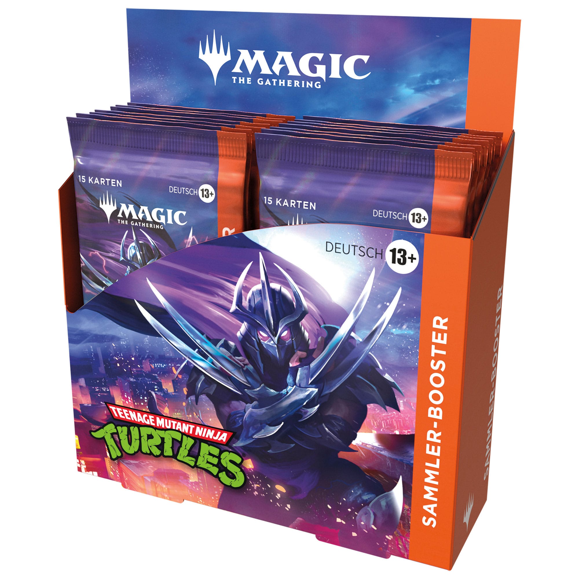 Magic the Gathering Teenage Mutant Ninja Turtles Collector Booster Készlet (12) Német Nyelvű