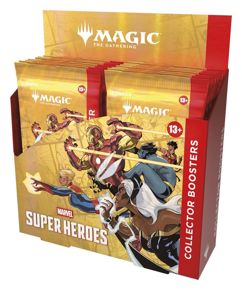 Magic the Gathering Marvel Super Heroes Collector Booster Készlet (12) Angol Nyelvű