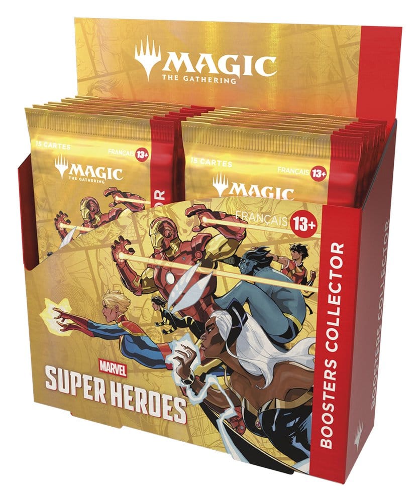Magic the Gathering Marvel Super Heroes Collector Booster Készlet (12) Francia Nyelvű
